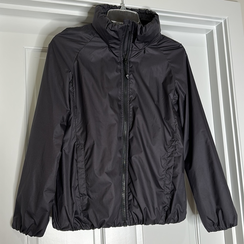 Ivviva by Lululemon Girls Black Windbreaker Wind Breaker Size 12